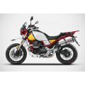 ZARD Exhaust for Moto Guzzi V85 TT (TuttoTerreno) (18-24) ZARD Exhaust for Moto Guzzi V85 TT (TuttoTerreno) (18-24)